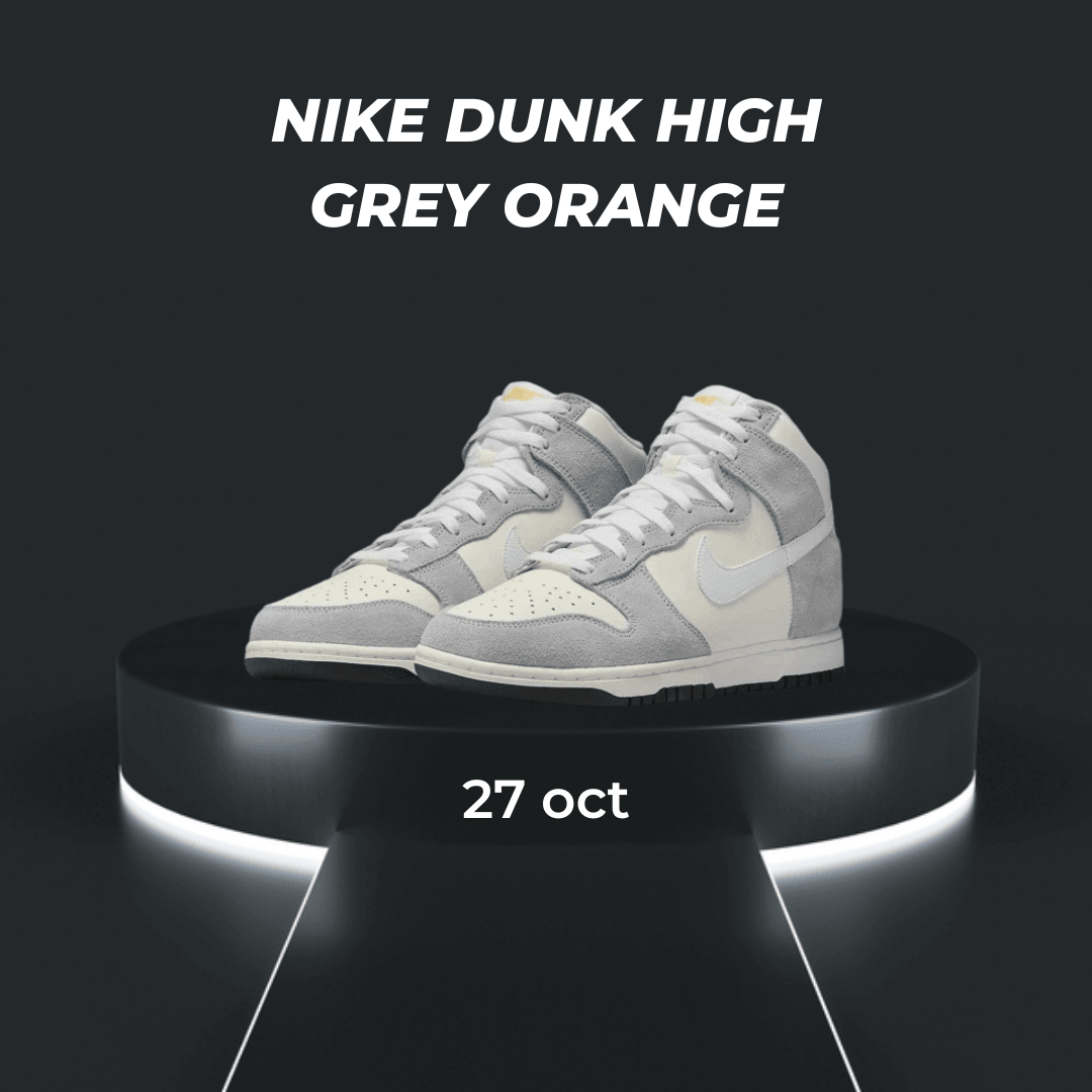Nike 27 grey and 2025 orange